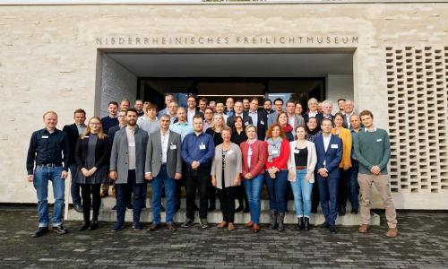 Gruppenbild der Ökoprofit Teilnehmer 2020/2021 bei der Auftaktveranstaltung im Herbst 2019
