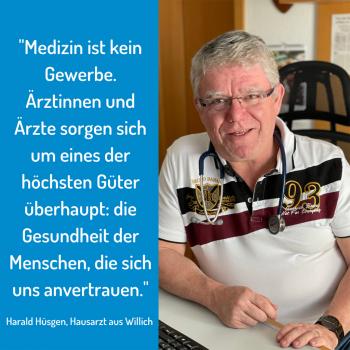 Hausarzt Harald Hüsgen aus Willich