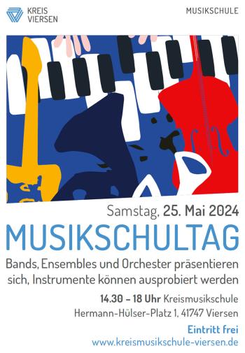 Musikschultag am 25. Mai 2024 - Plakat