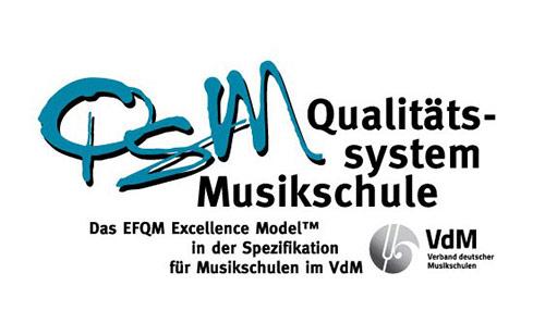 Logo: QSM - Qualitätssystem Musikschule