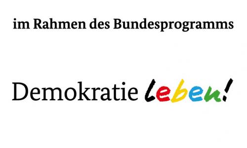 Logo "Demoktratie leben"