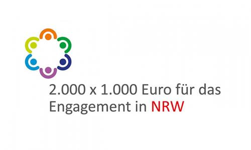 Logo: 2.000 x 1.000 € für Engagement in NRW
