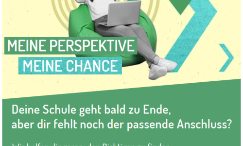 Postkarte "Meine Perspektive! Meine Chance!"