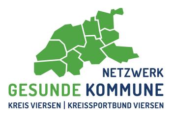 Logo: Netzwerk Gesunde Kommune - Kreis Viersen, Kreissportbund