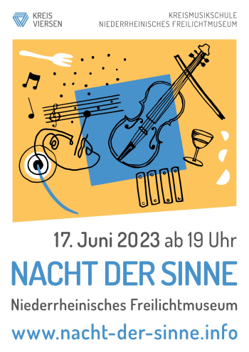 Nacht der Sinne 2023 - Plakat