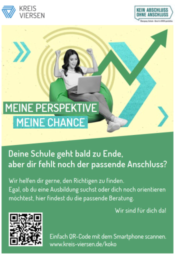 Postkarte "Meine Perspektive! Meine Chance!"