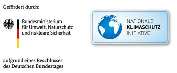 Logos: Bundesministerium für Umwelt, Naturschutz und nukleare Sicherheit und Nationale Klimaschutzinitiative