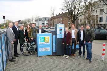 Eröffnung der DeinRadschloss-Radboxen im Kreis Viersen