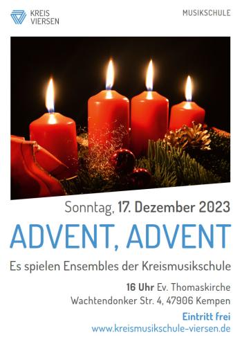 Plakat - Advent, Advent