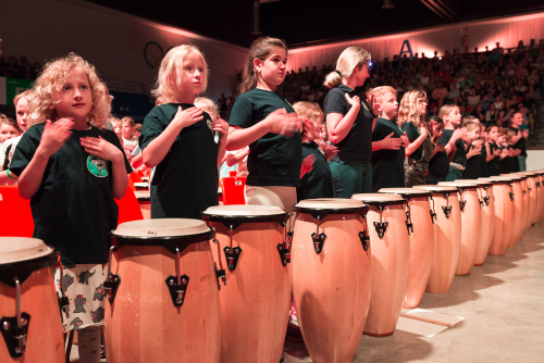 Impressionen: 1000 Kinder Trommeln (2019)