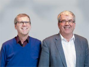 Prof. Dr. habil. Michael May (Vorstandsmitglied GEFMA) und Dipl.-Ing. Bruno Wesch (Leiter Gebäudemanagement Kreis Viersen)