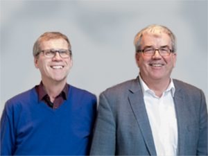 Prof. Dr. habil. Michael May (Vorstandsmitglied GEFMA) und Dipl.-Ing. Bruno Wesch (Leiter Gebäudemanagement Kreis Viersen)