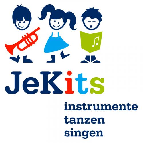 Logo: JeKits - Instrumente, tanzen, singen