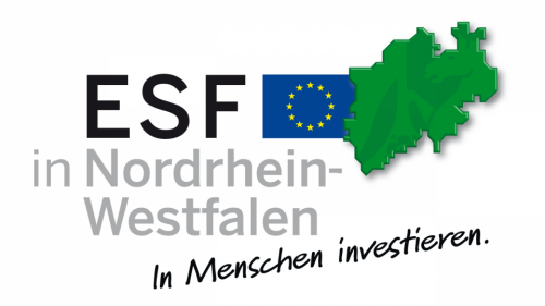 Logo: Europäischer Sozialfonds in Nordrhein-Westfalen