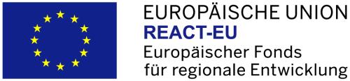 Logo: Europäische Union REACT-EU - Europäischer Fonds für regionale Entwicklung