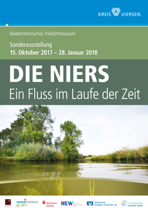 Plakat der Sonderausstellung "Die Niers"