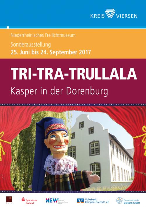 Plakat der Sonderausstellung "Tri-Tra-Trullala"