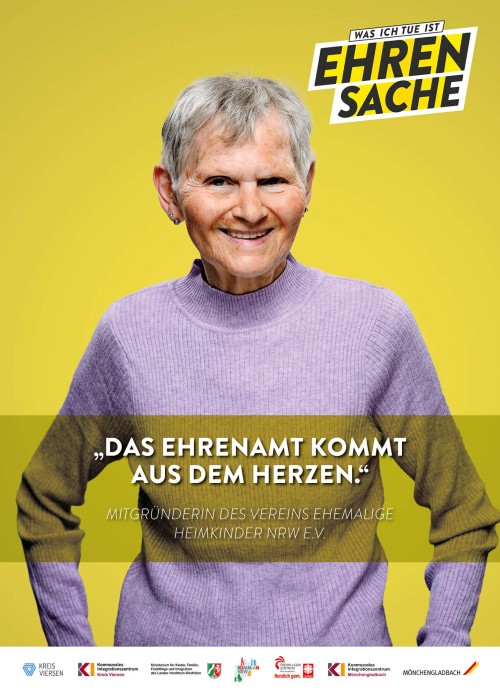 Plakat: Was wir tun ist Ehrensache