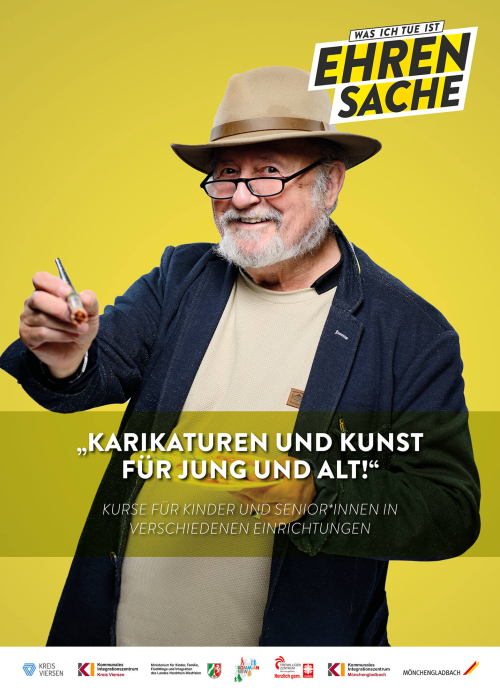 Plakat: Was wir tun ist Ehrensache