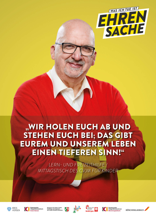 Plakat: Was wir tun ist Ehrensache