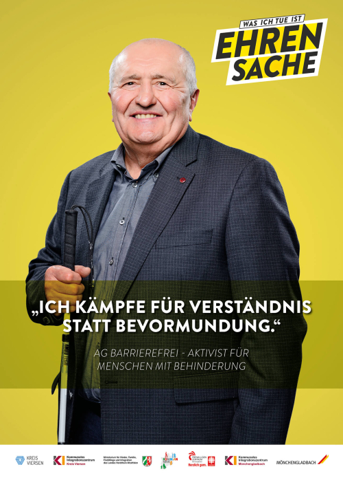 Plakat: Was wir tun ist Ehrensache