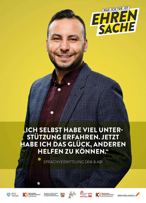 Plakat: Was wir tun ist Ehrensache