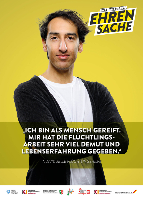 Plakat: Was wir tun ist Ehrensache