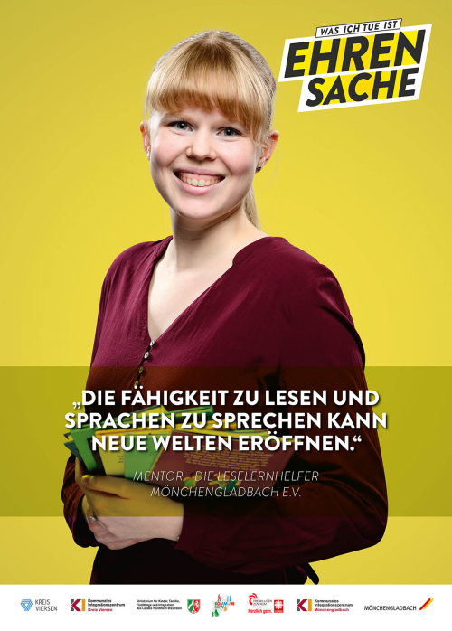 Plakat: Was wir tun ist Ehrensache