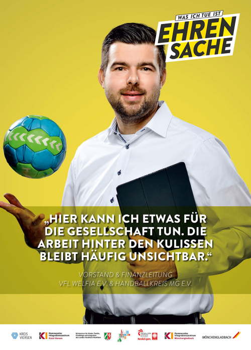 Plakat: Was wir tun ist Ehrensache