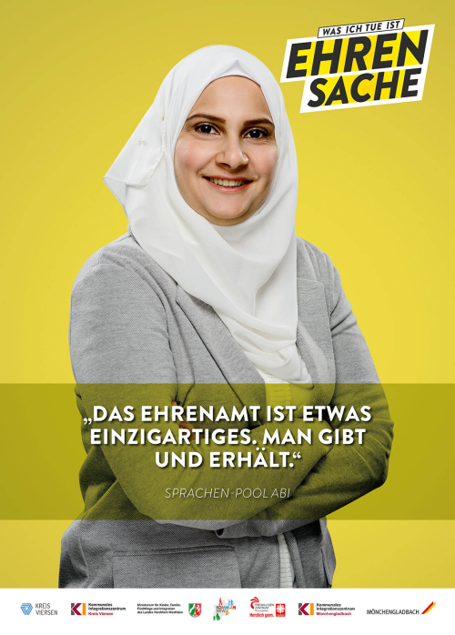 Plakat: Was wir tun ist Ehrensache