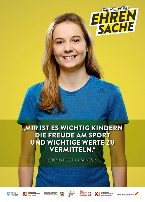 Plakat: Was wir tun ist Ehrensache