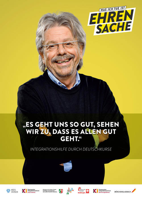 Plakat: Was wir tun ist Ehrensache