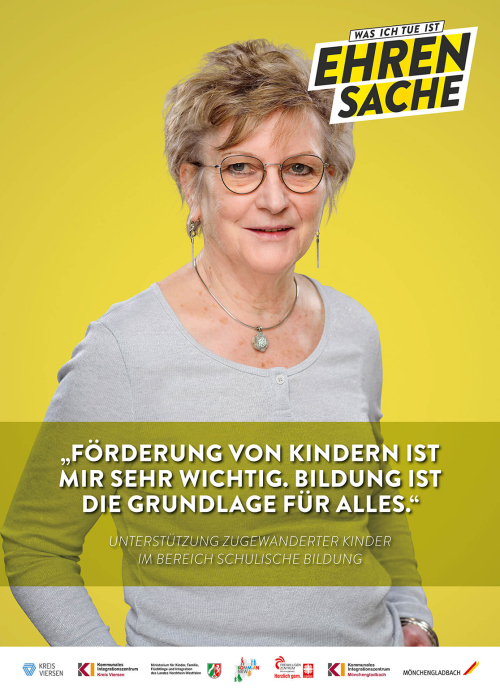 Plakat: Was wir tun ist Ehrensache