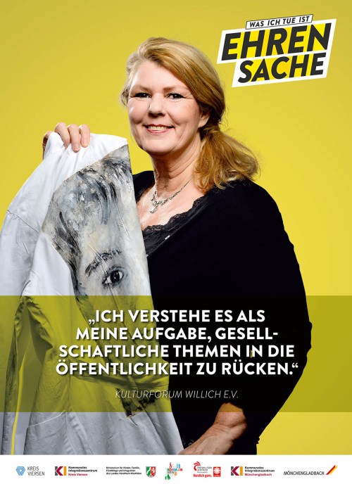 Plakat: Was wir tun ist Ehrensache