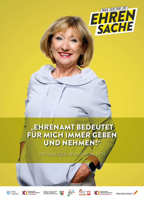 Plakat: Was wir tun ist Ehrensache