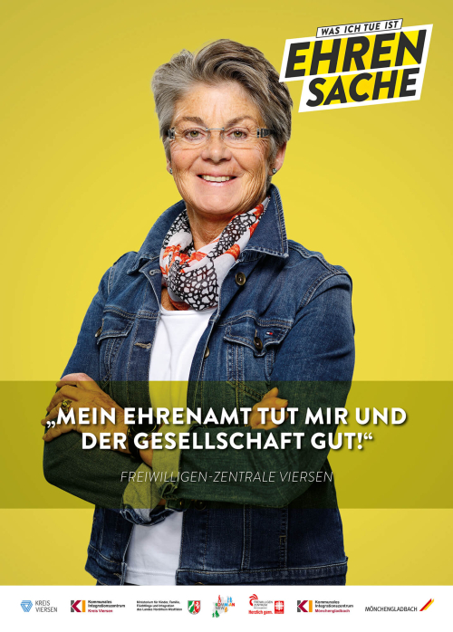 Plakat: Was wir tun ist Ehrensache