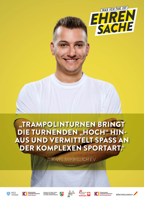 Plakat: Was wir tun ist Ehrensache