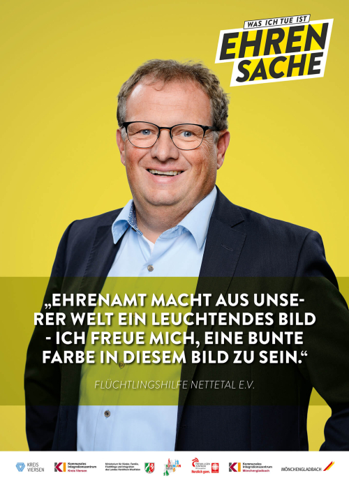 Plakat: Was wir tun ist Ehrensache