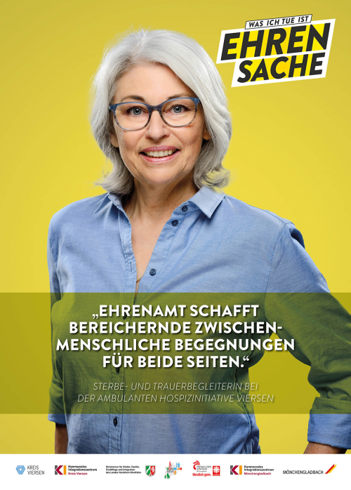 Plakat: Was wir tun ist Ehrensache