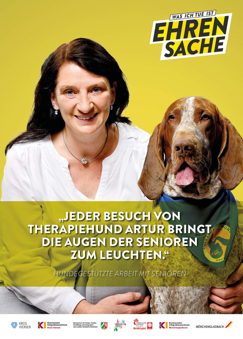 Plakat: Was wir tun ist Ehrensache